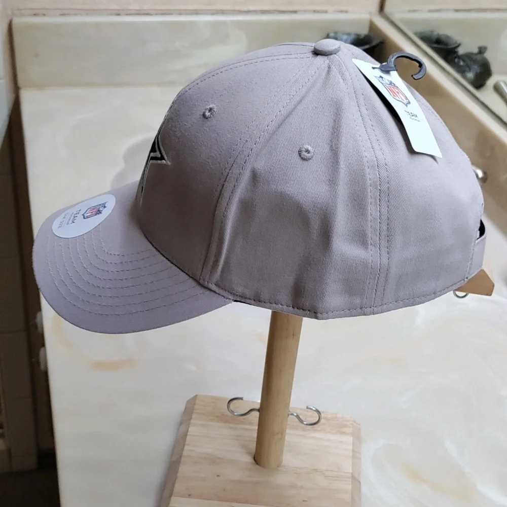 🩶💙Dallas Cowboys Velcro OPP Strap Baseball Cap - Picture 5 of 7